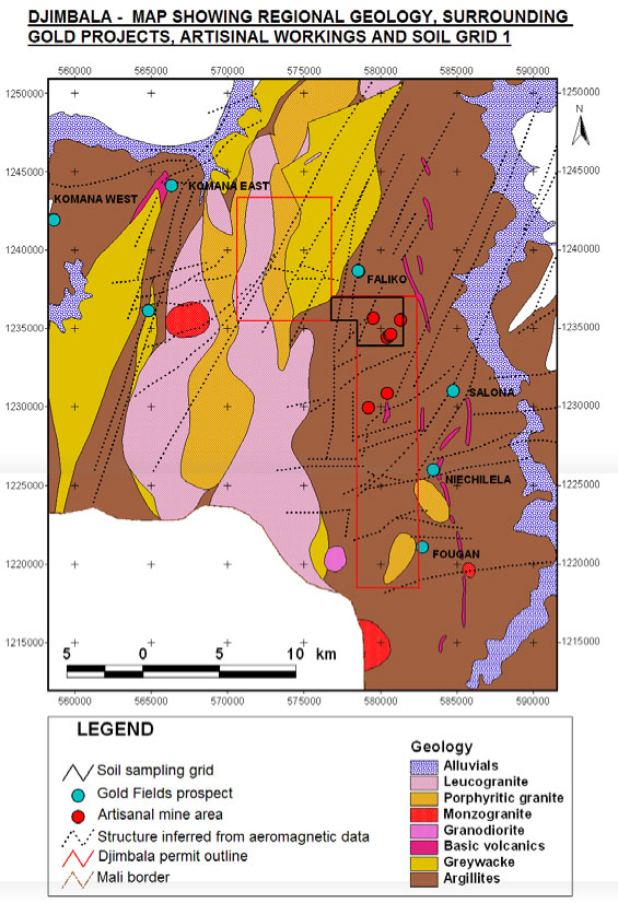 DjimbalaMage geology